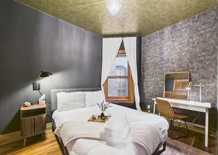Appartement The Addison Art Deco Executive Retreat Garage Chicago